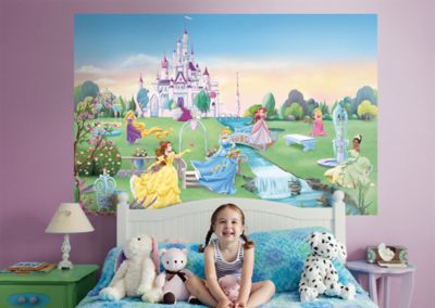 Disney Princess Mural - Life-Size Officially Licensed Removable Wall Decal